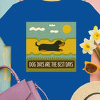 Dog Days Are The Best Days Gordon Setter T-Shirt T-shirt