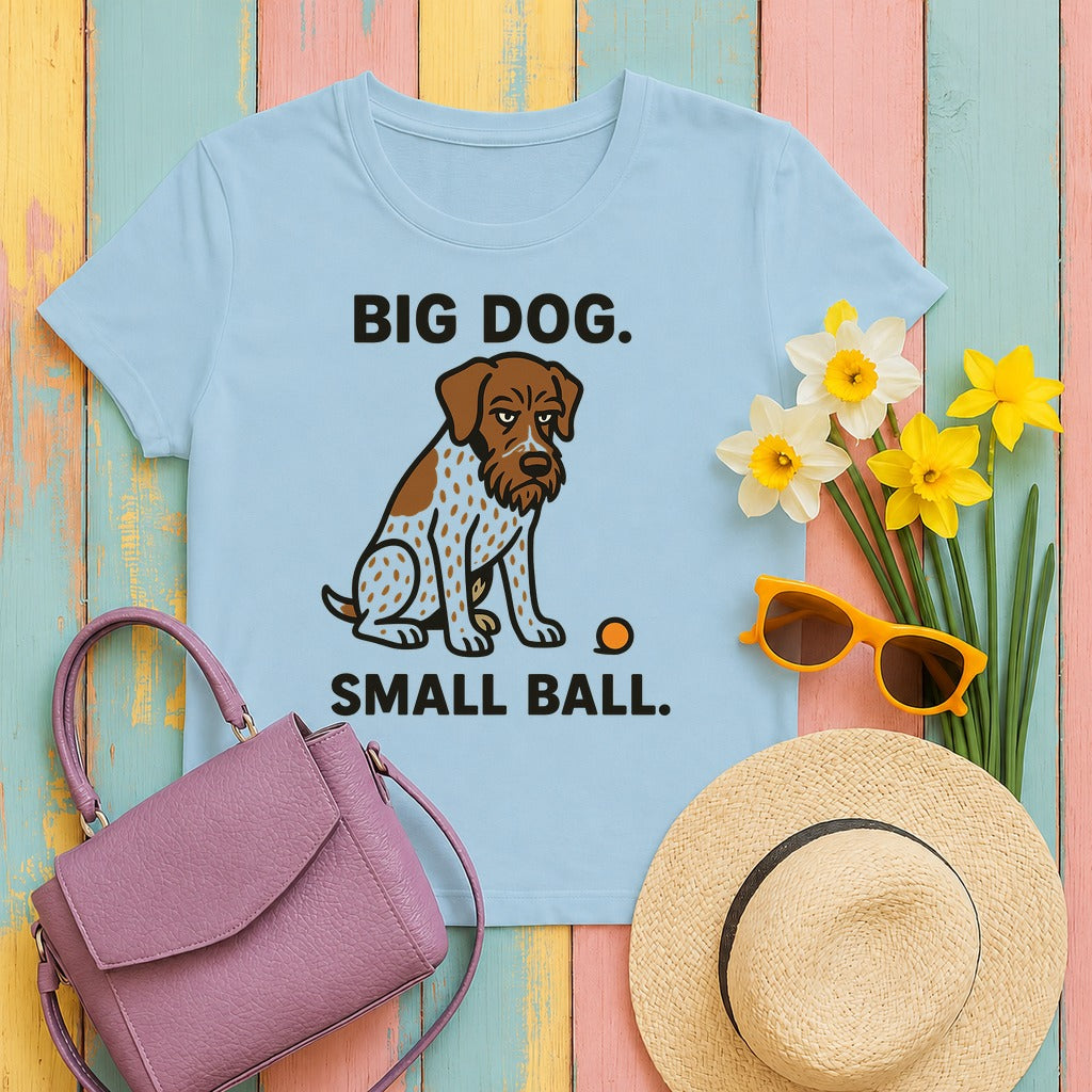 GWP Big Dog Small Ball Tee in Light Blue