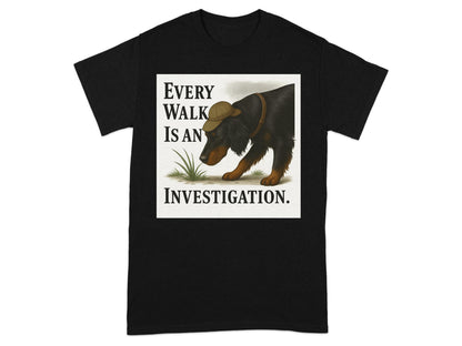 Every Walk Is An Investigation T-shirt product