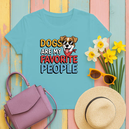 Dogs Are My Favorite People Graphic Tee product