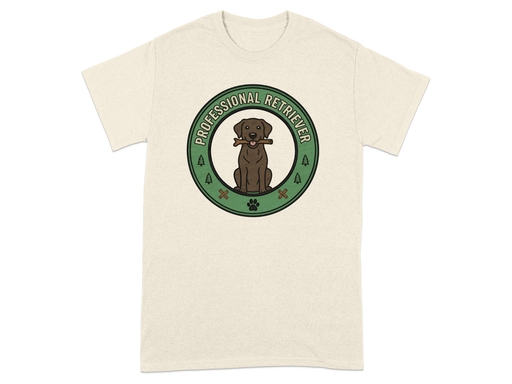 Professional Retriever Graphic T-Shirt for Dog Enthusiasts