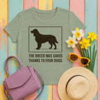 Field Spaniel Saved Thanks To Four Dogs Tee