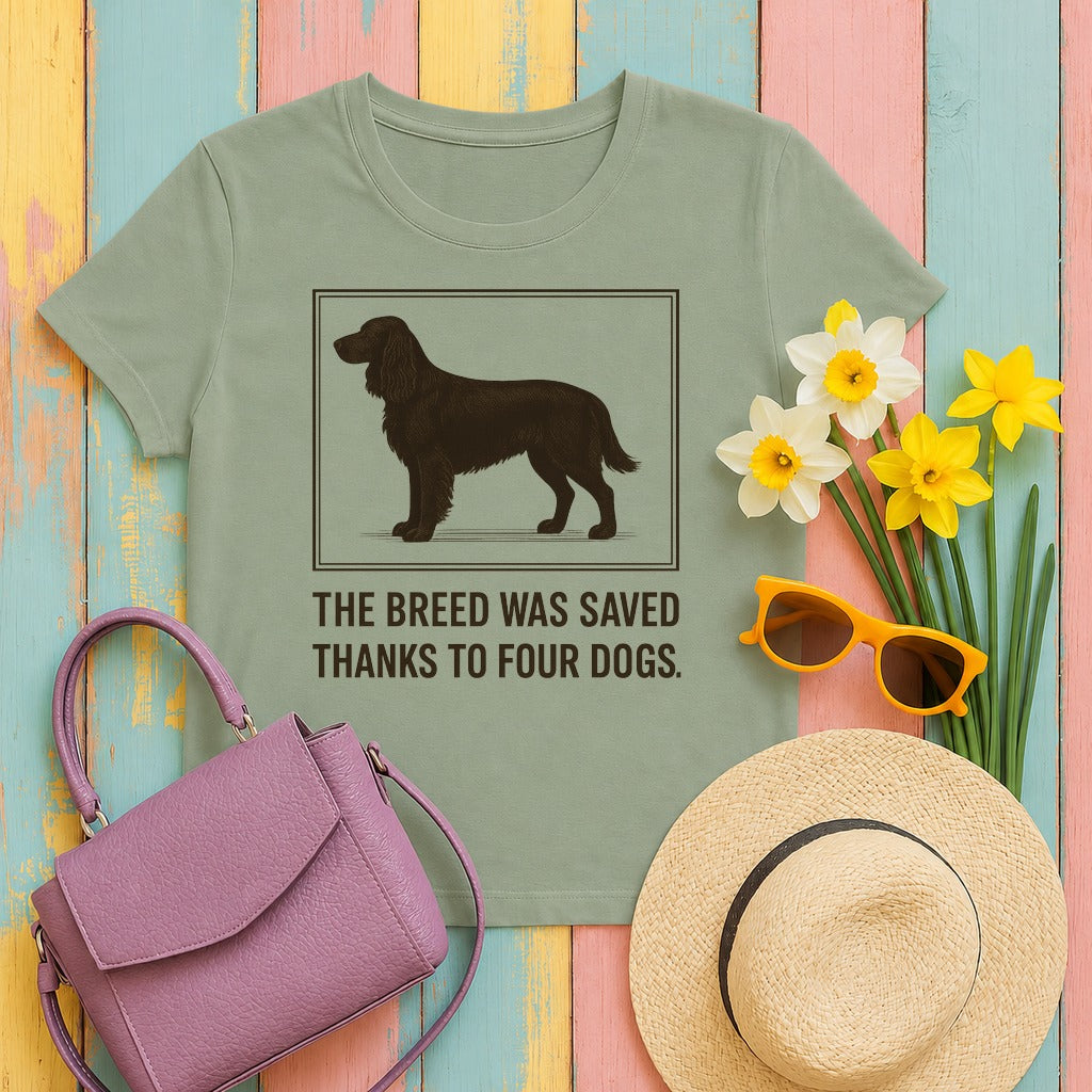Field Spaniel Saved Thanks To Four Dogs Tee