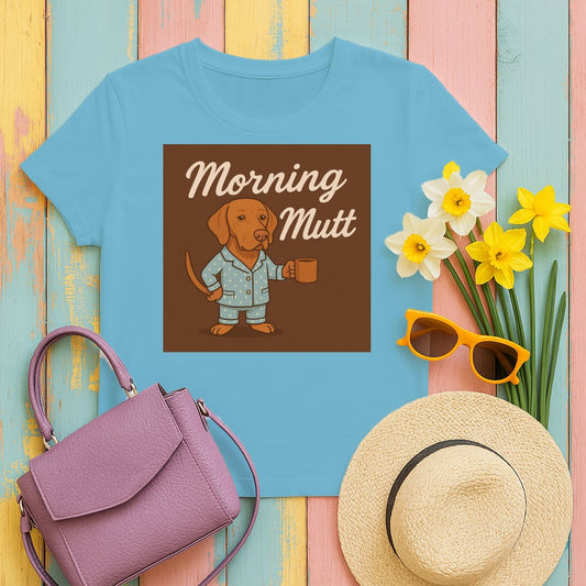 Morning Mutt Graphic Tee Casual Wear Product Type