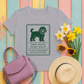 Barbet Coat: Rustic, Do Not Sculpt Tee in Athletic Heather