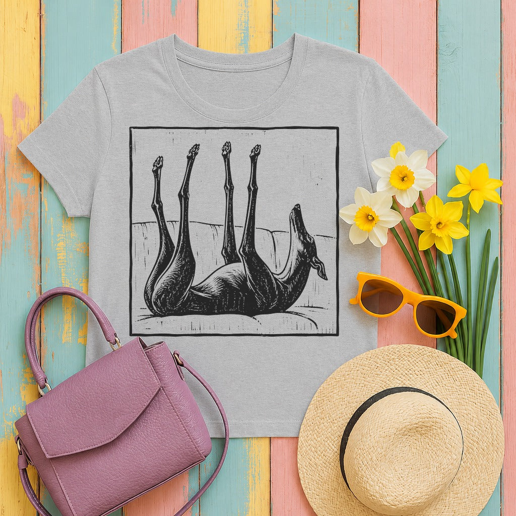 mig2 upside-down-sleeping-greyhound tee flat lay hero v8