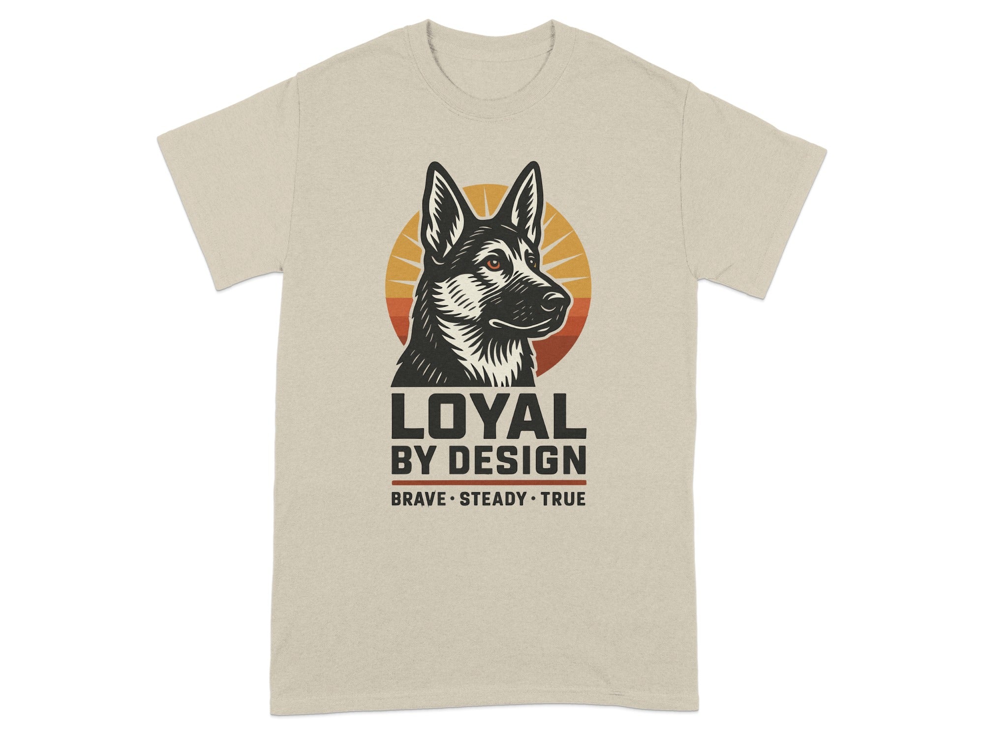 Loyal by Design Brave Steady True T-shirt
