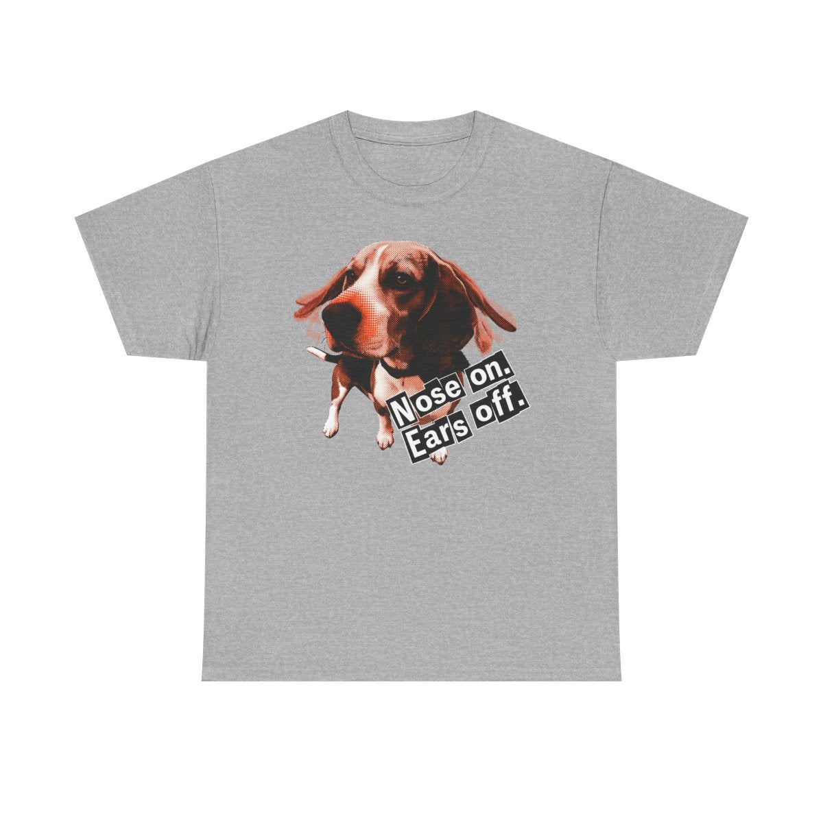 Beagle Nose on Ears off T-Shirt
