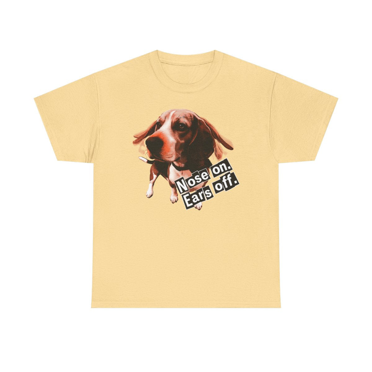 Beagle Nose on Ears off T-Shirt
