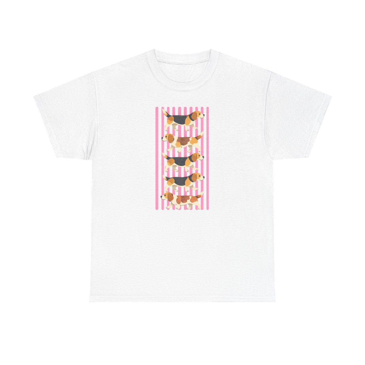 Beagle Parade Stripes t-shirt, view 2