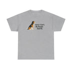 Beagle Veto: Sorry I Can't Graphic t-shirt, Sport Grey