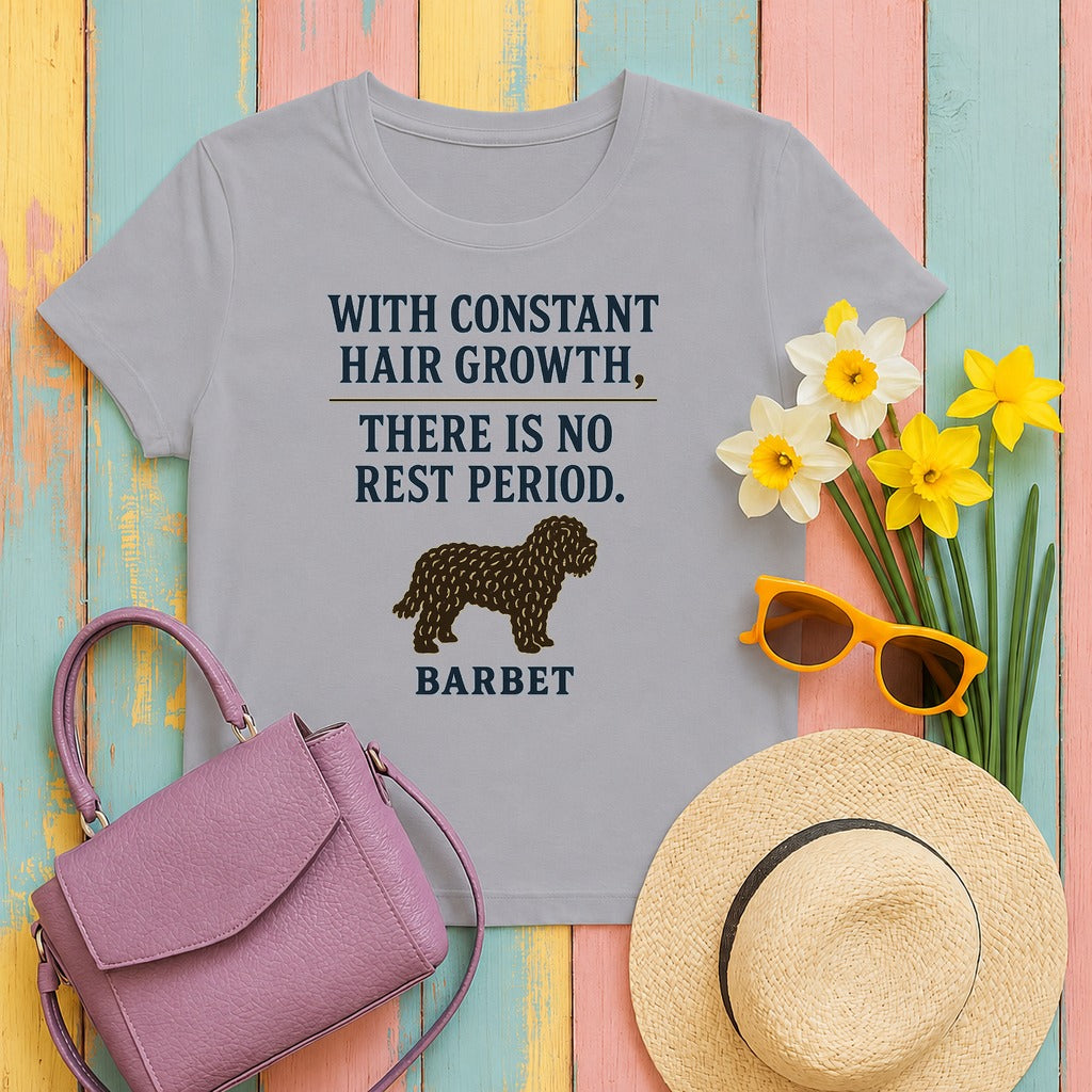 Barbet There Is No Rest Period Tee in Athletic Heather