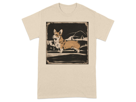 Outdoor Adventure Dog Graphic Tee product type