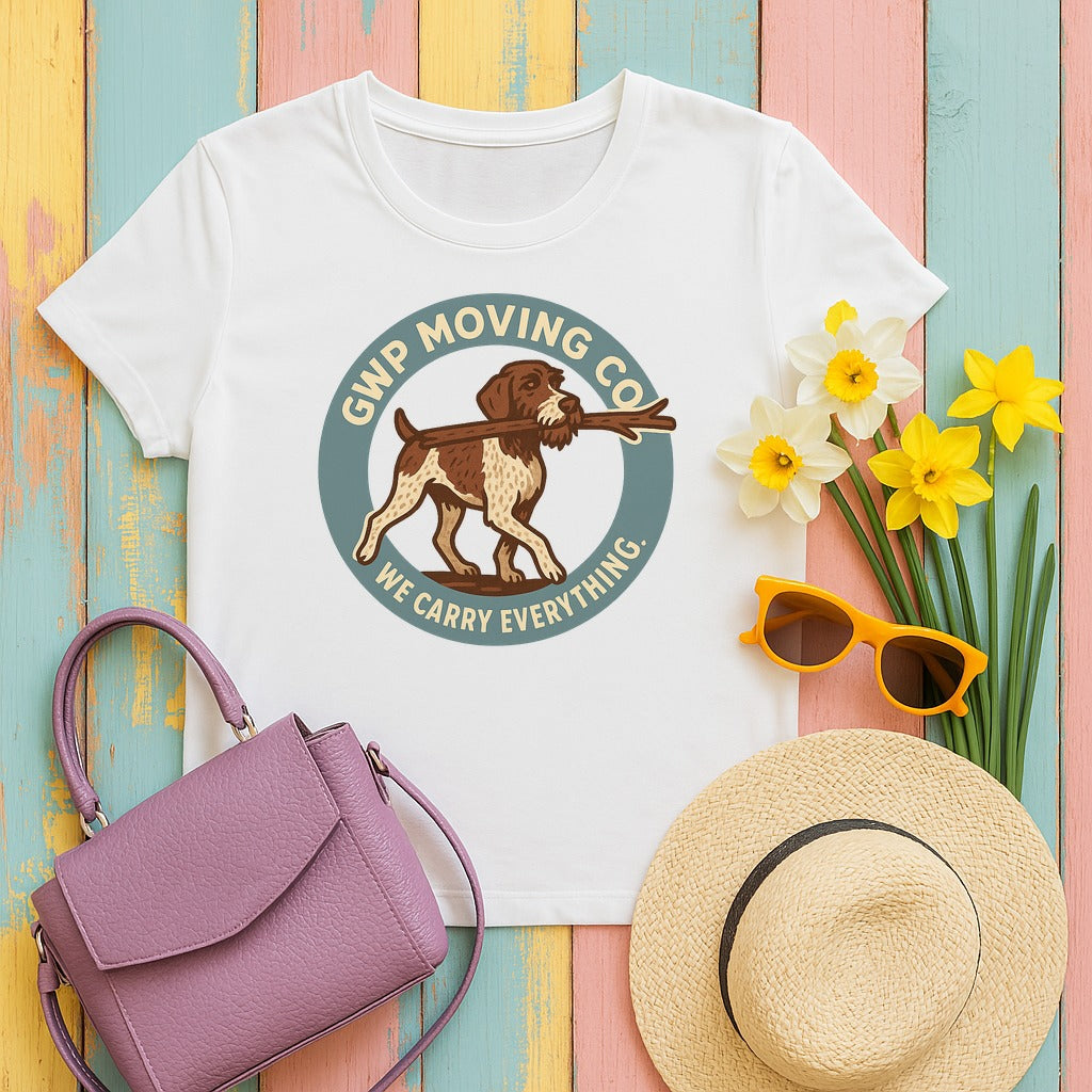 GWP Moving Co. Tee in White