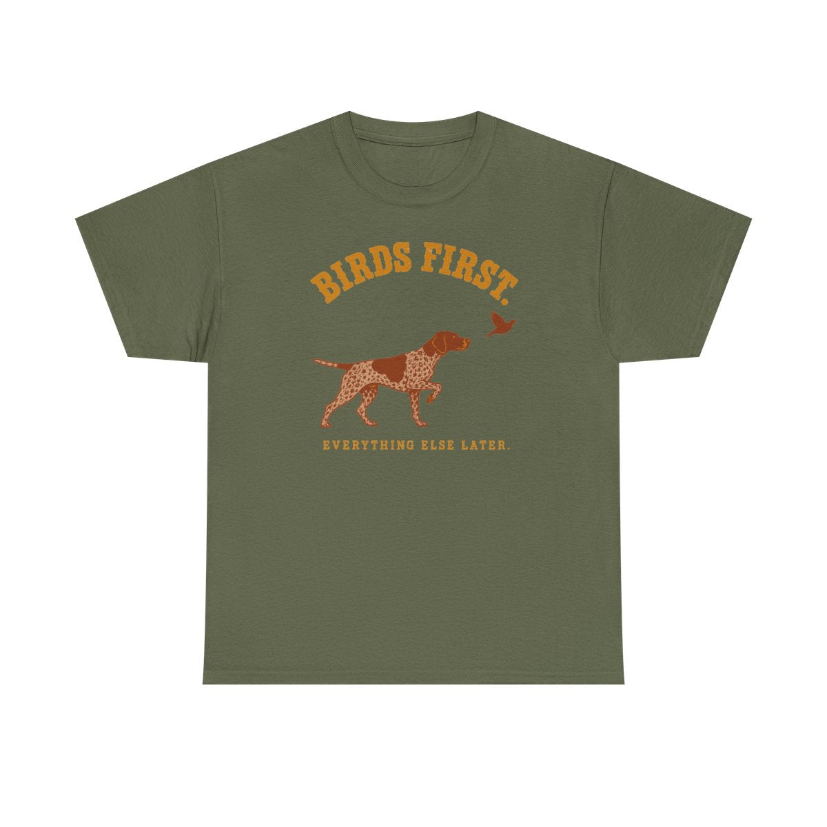 Birds First German Shorthaired Pointer T-Shirt