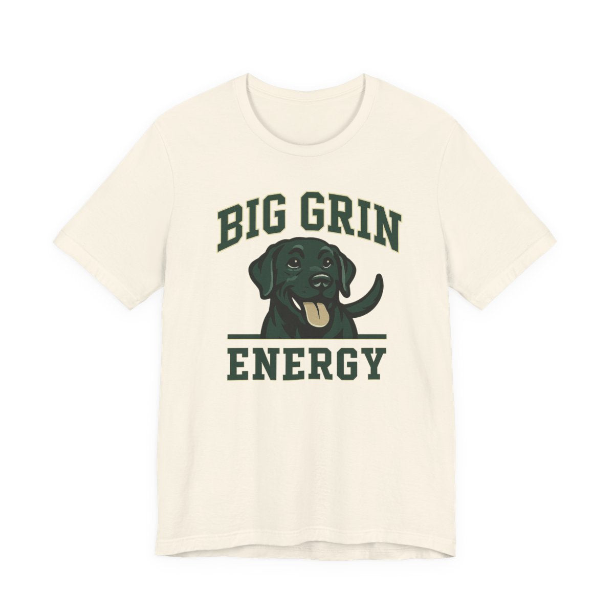 Black Lab Big Grin Energy t-shirt, view 3