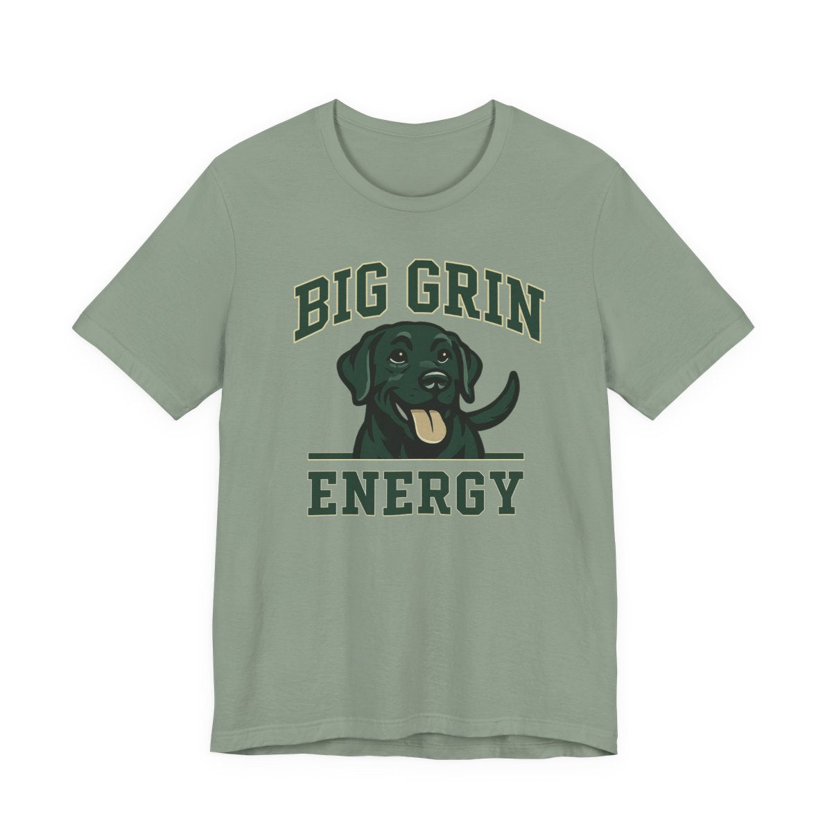 Black Lab Big Grin Energy t-shirt, view 5