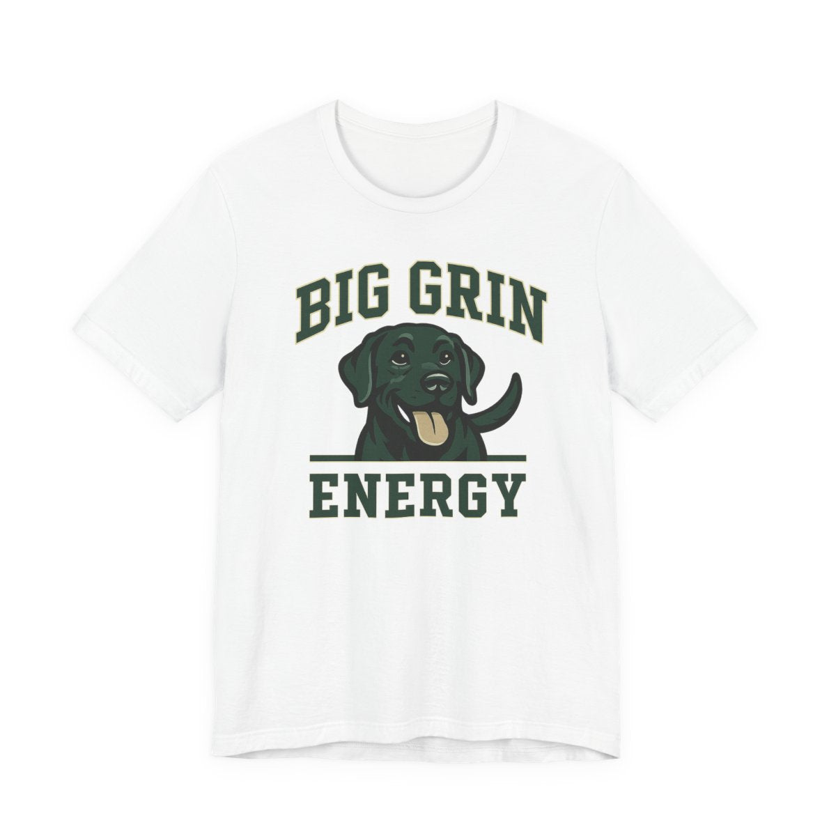 Black Lab Big Grin Energy t-shirt, view 4