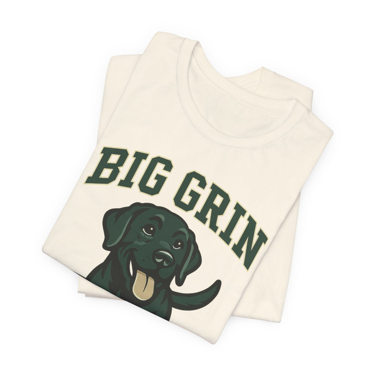 Black Lab Big Grin Energy t-shirt, view 2