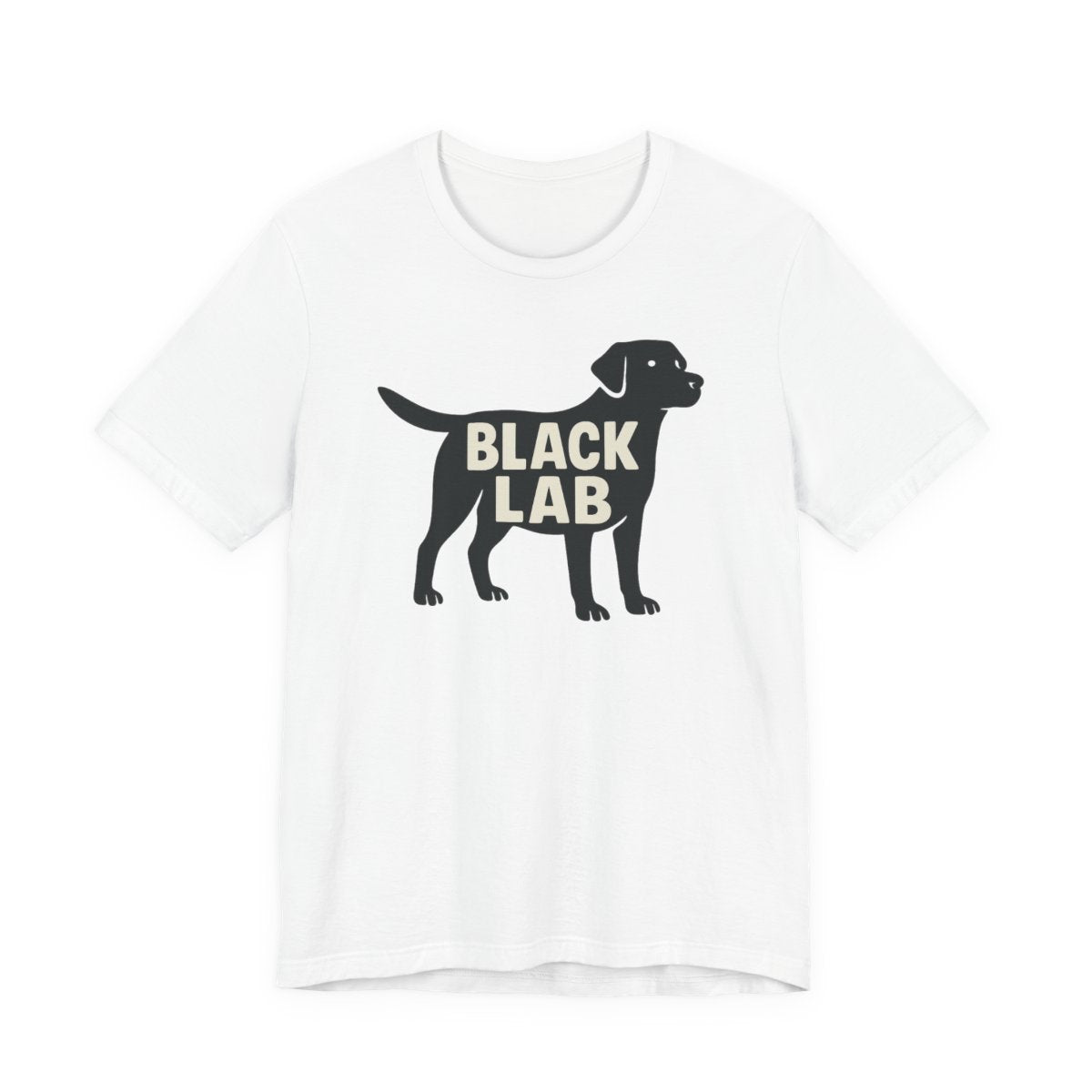 Black Lab Silhouette t-shirt, view 4