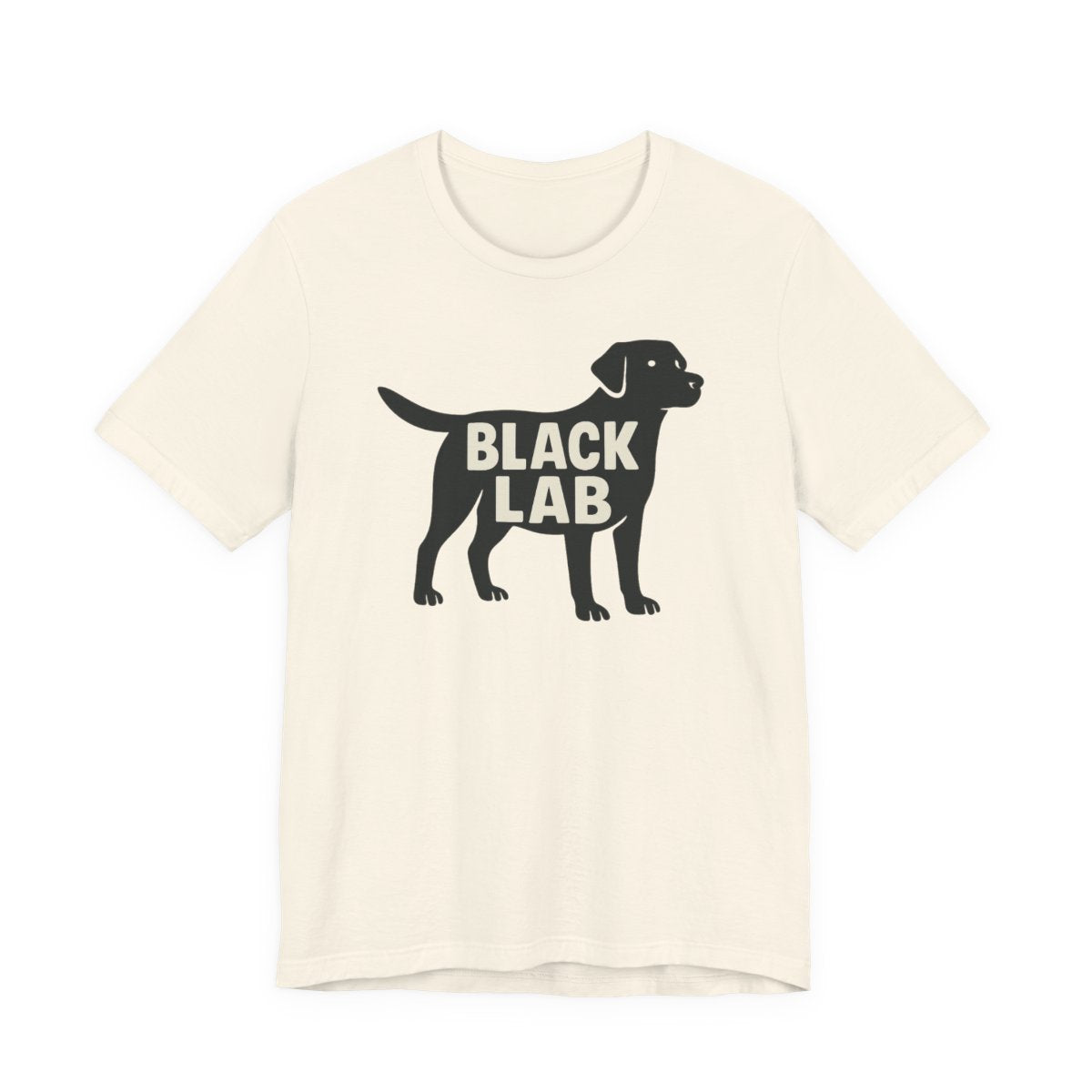 Black Lab Silhouette t-shirt, view 3