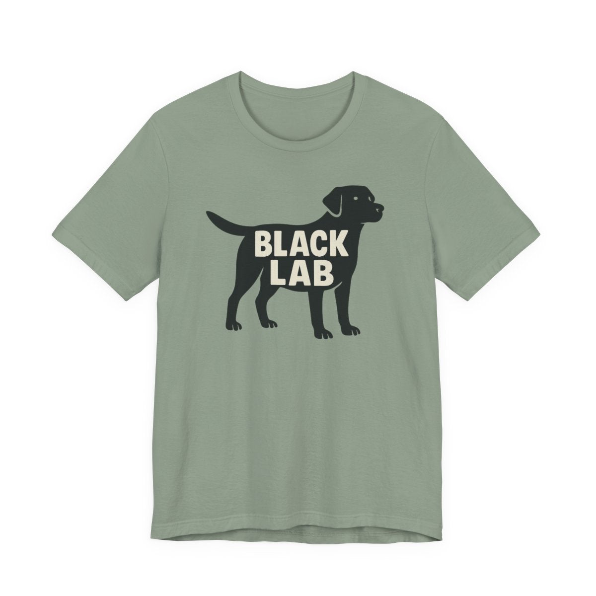 Black Lab Silhouette t-shirt, view 5