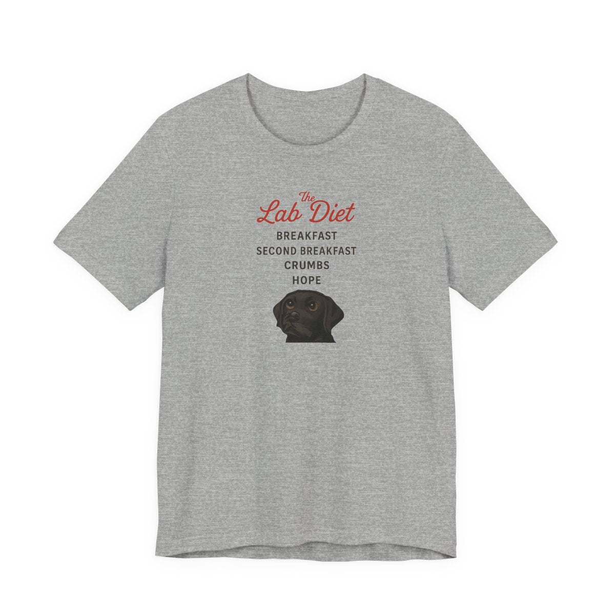 Black Lab The Lab Diet t-shirt, view 7