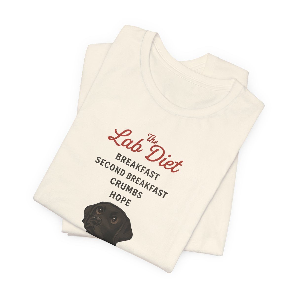 Black Lab The Lab Diet t-shirt, view 2