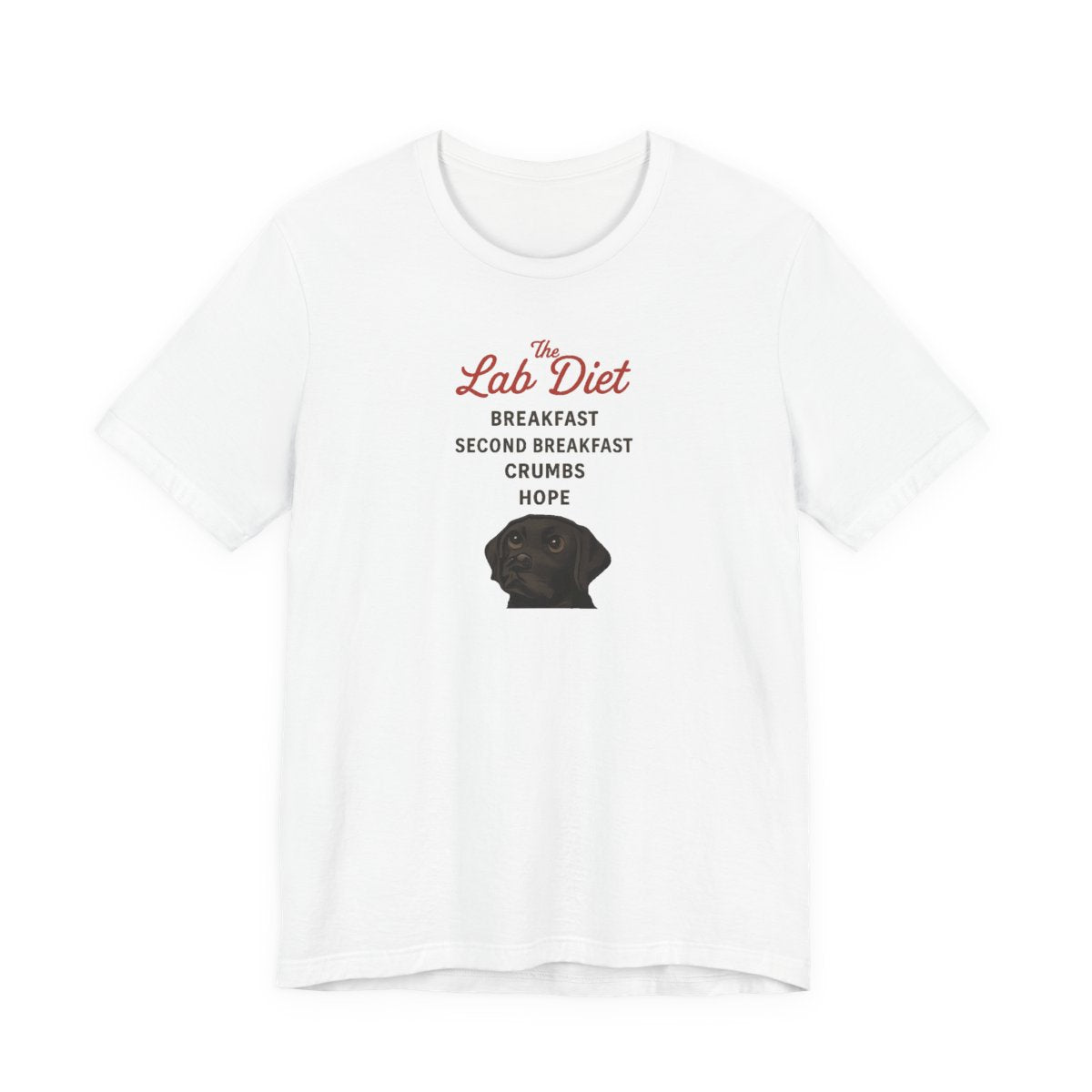 Black Lab The Lab Diet t-shirt, view 4