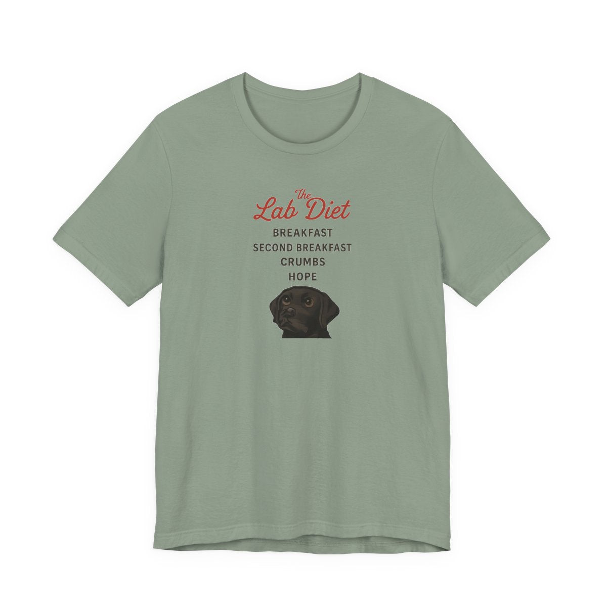 Black Lab The Lab Diet t-shirt, view 5