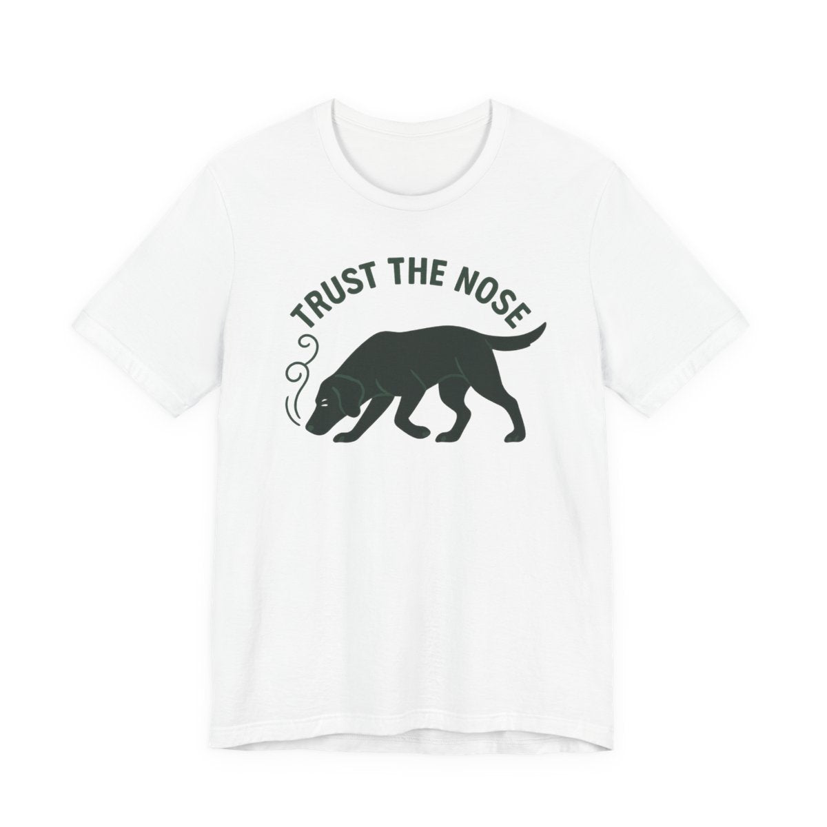Black Lab Trust the Nose t-shirt, view 4