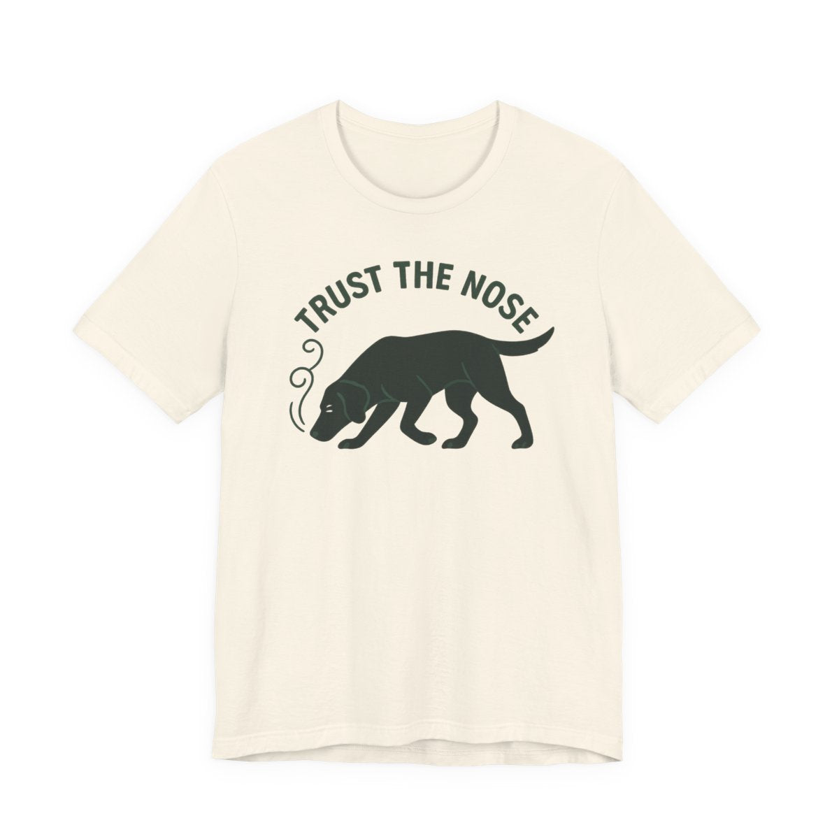 Black Lab Trust the Nose t-shirt, view 5