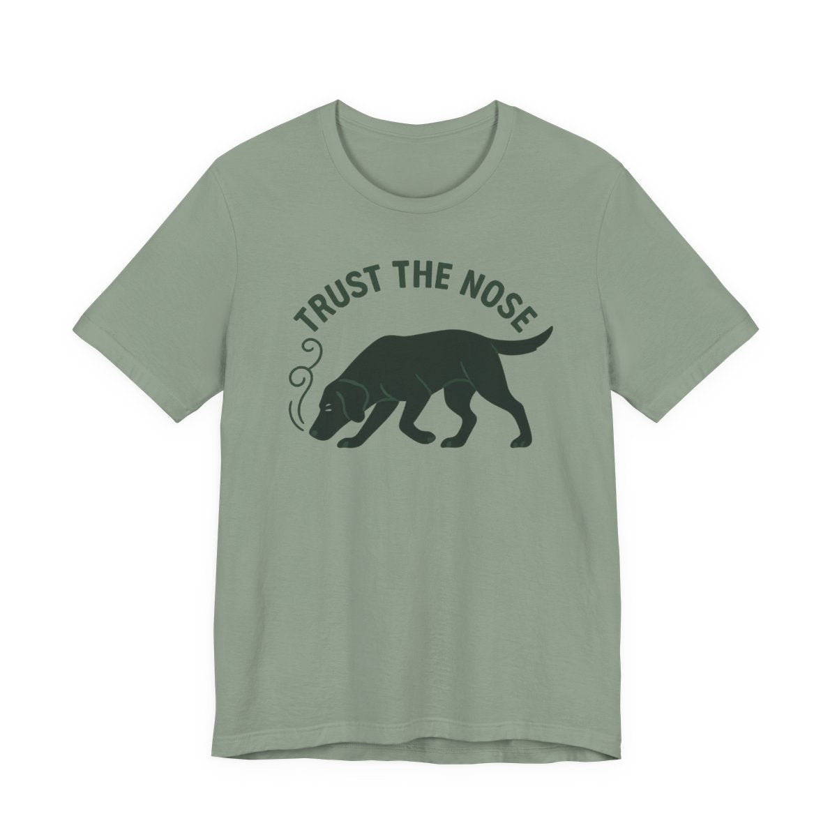 Black Lab Trust the Nose t-shirt, view 3