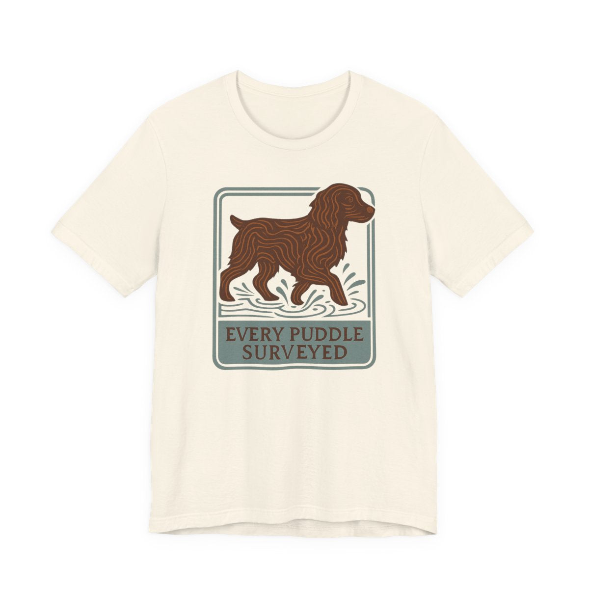 Boykin Spaniel Every Puddle Surveyed T-shirt
