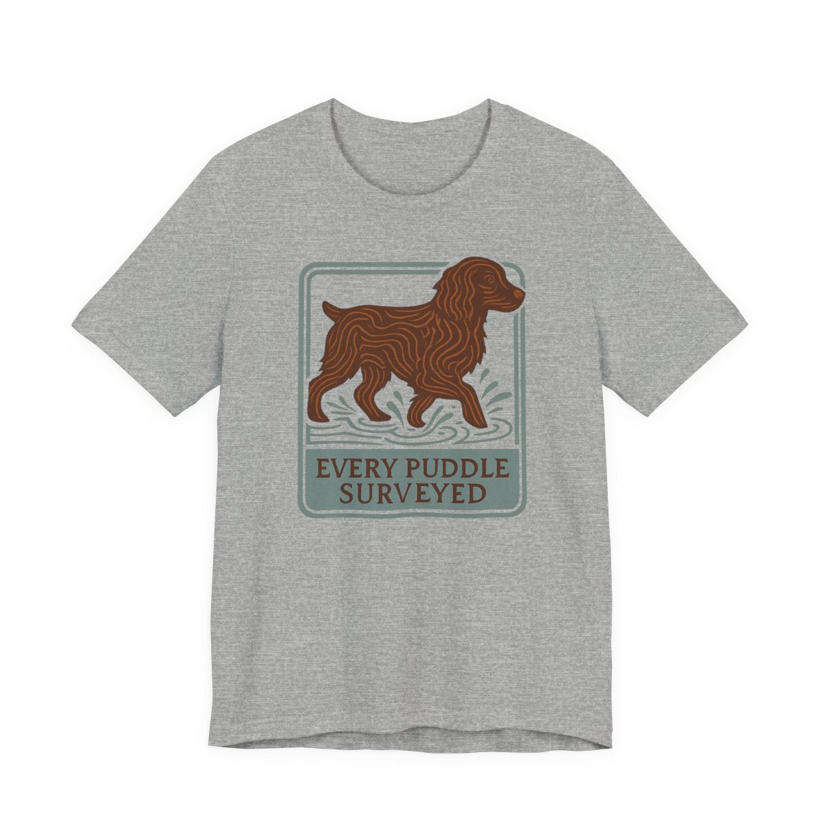 Boykin Spaniel Every Puddle Surveyed T-shirt