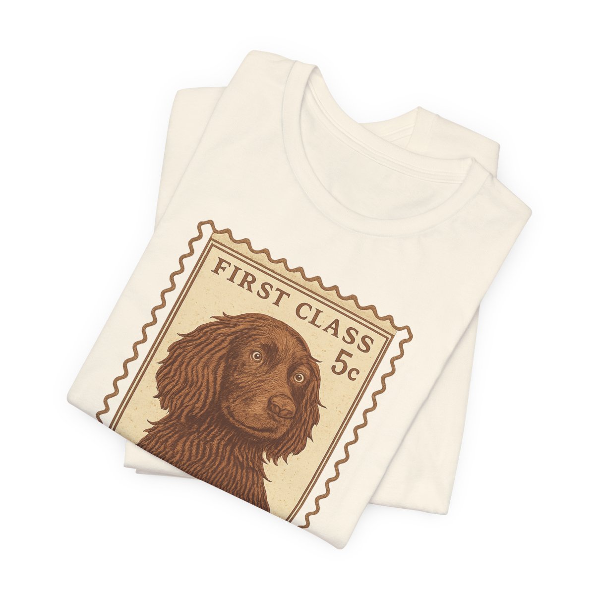 Boykin Spaniel First Class Stamp T-shirt