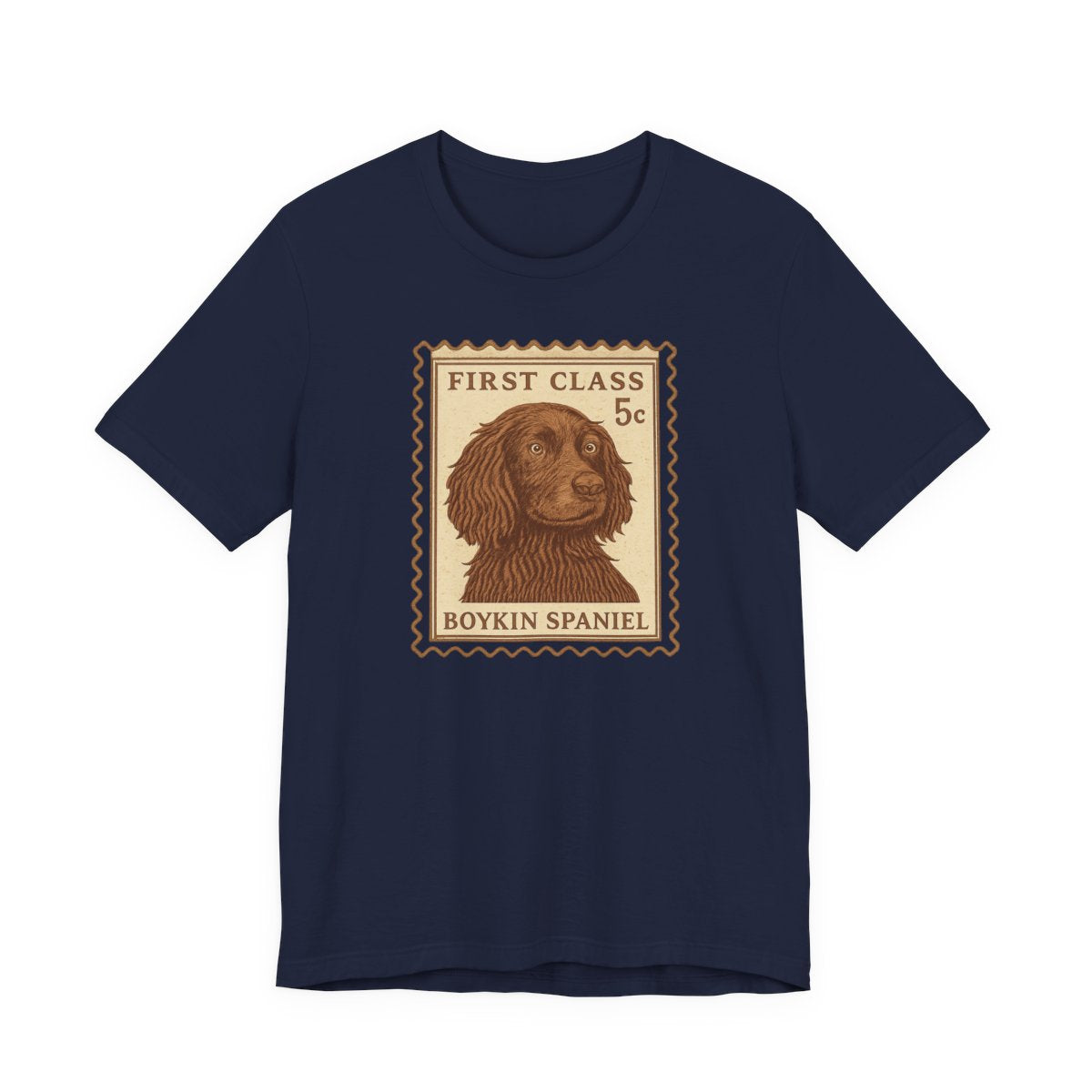 Boykin Spaniel First Class Stamp T-shirt