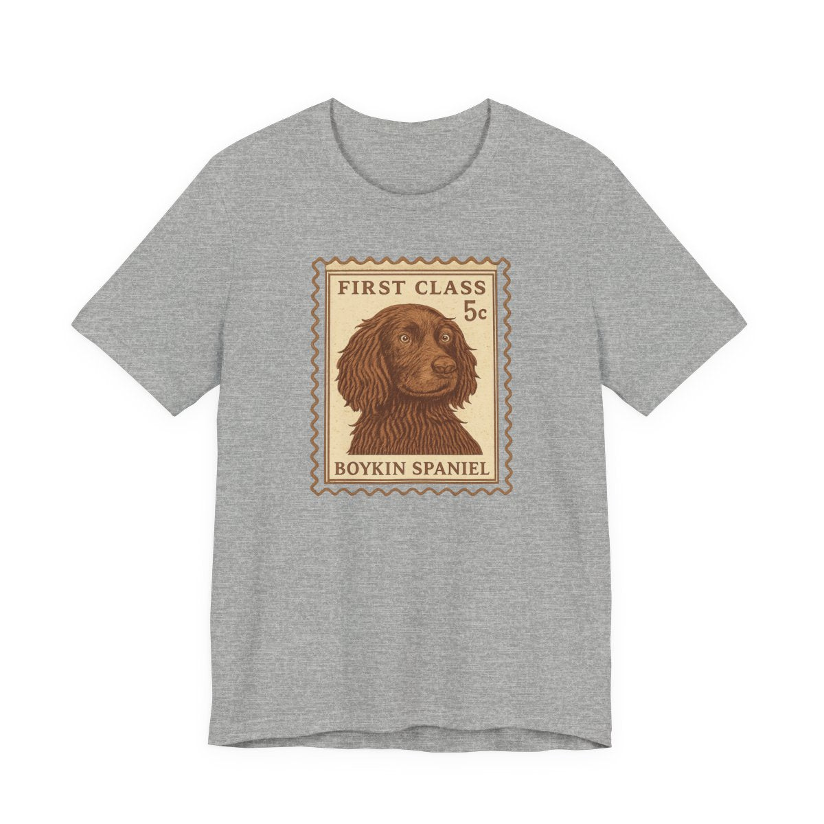 Boykin Spaniel First Class Stamp T-shirt