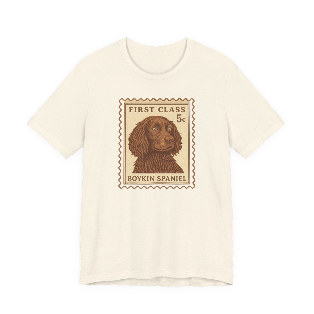 Boykin Spaniel First Class Stamp T-shirt