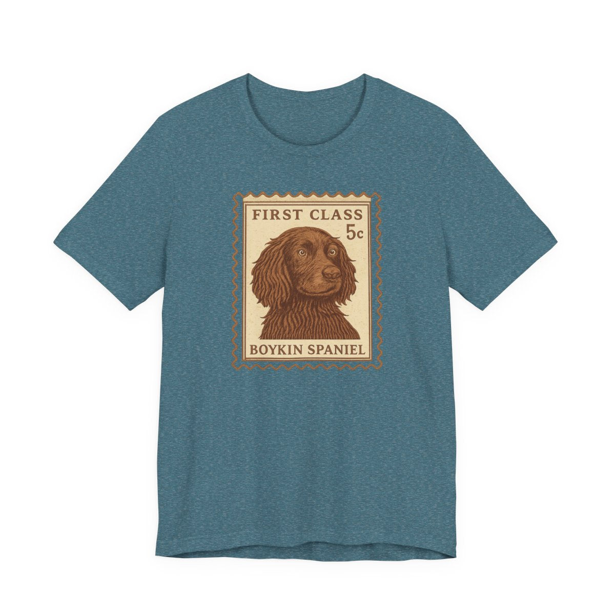 Boykin Spaniel First Class Stamp T-shirt
