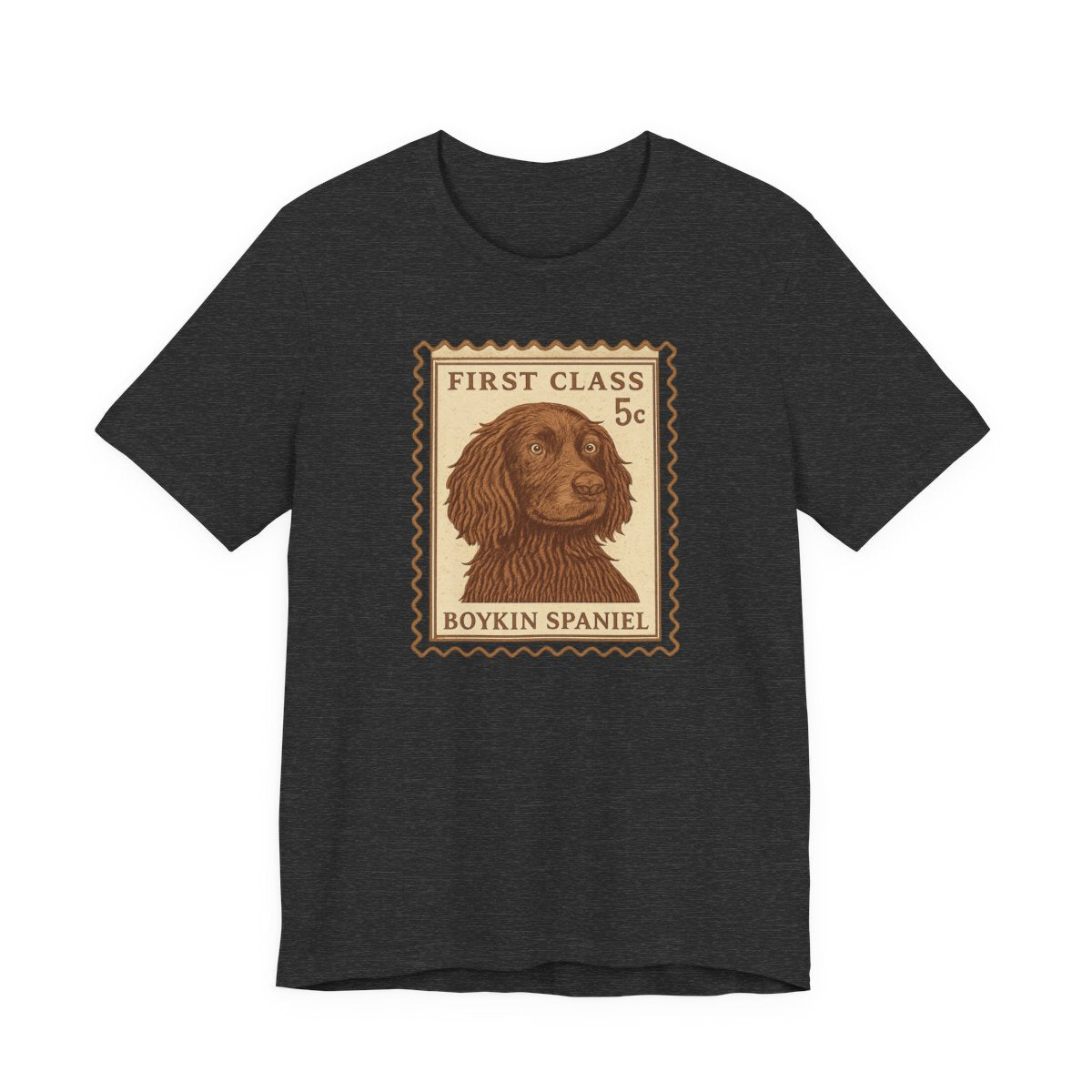 Boykin Spaniel First Class Stamp T-shirt