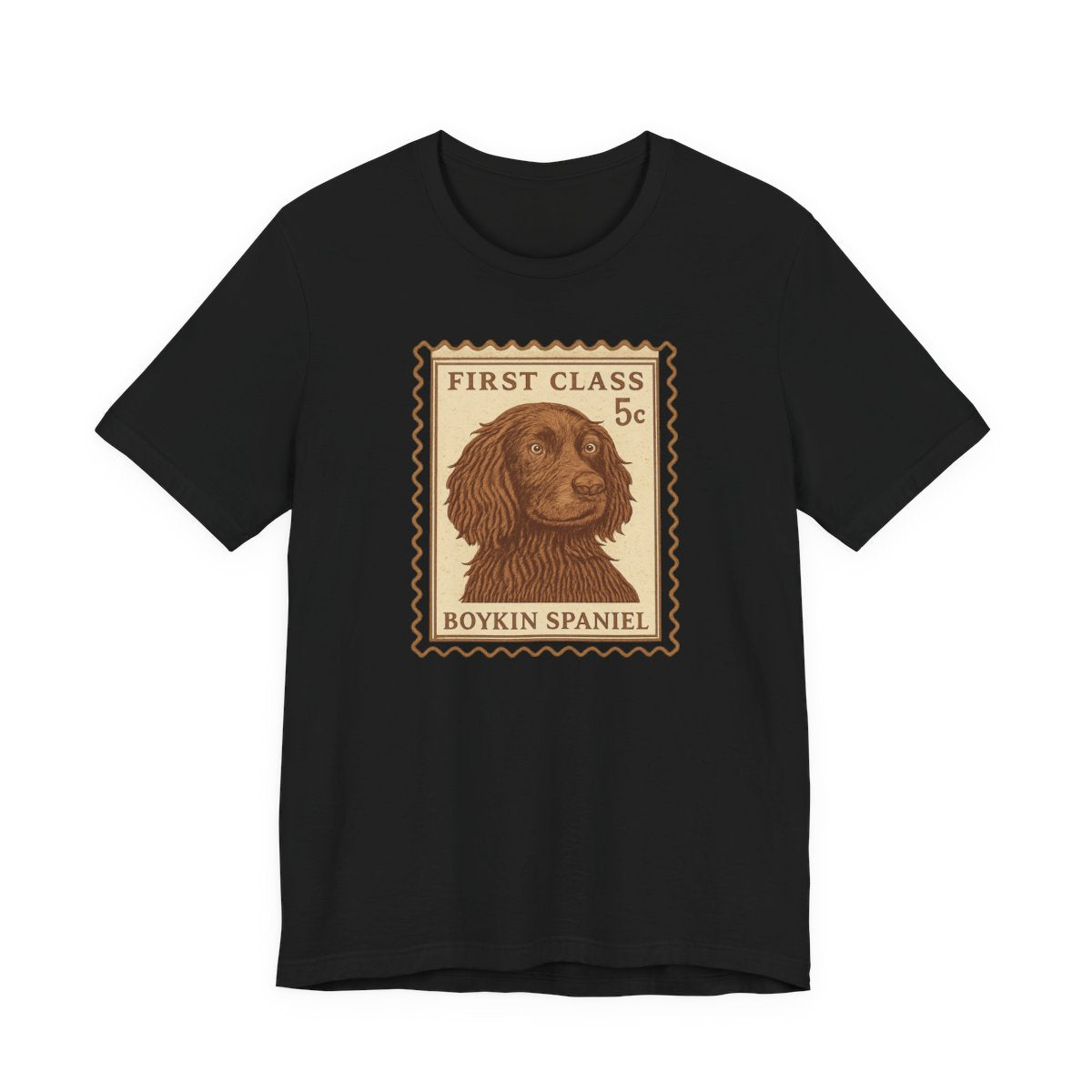 Boykin Spaniel First Class Stamp T-shirt
