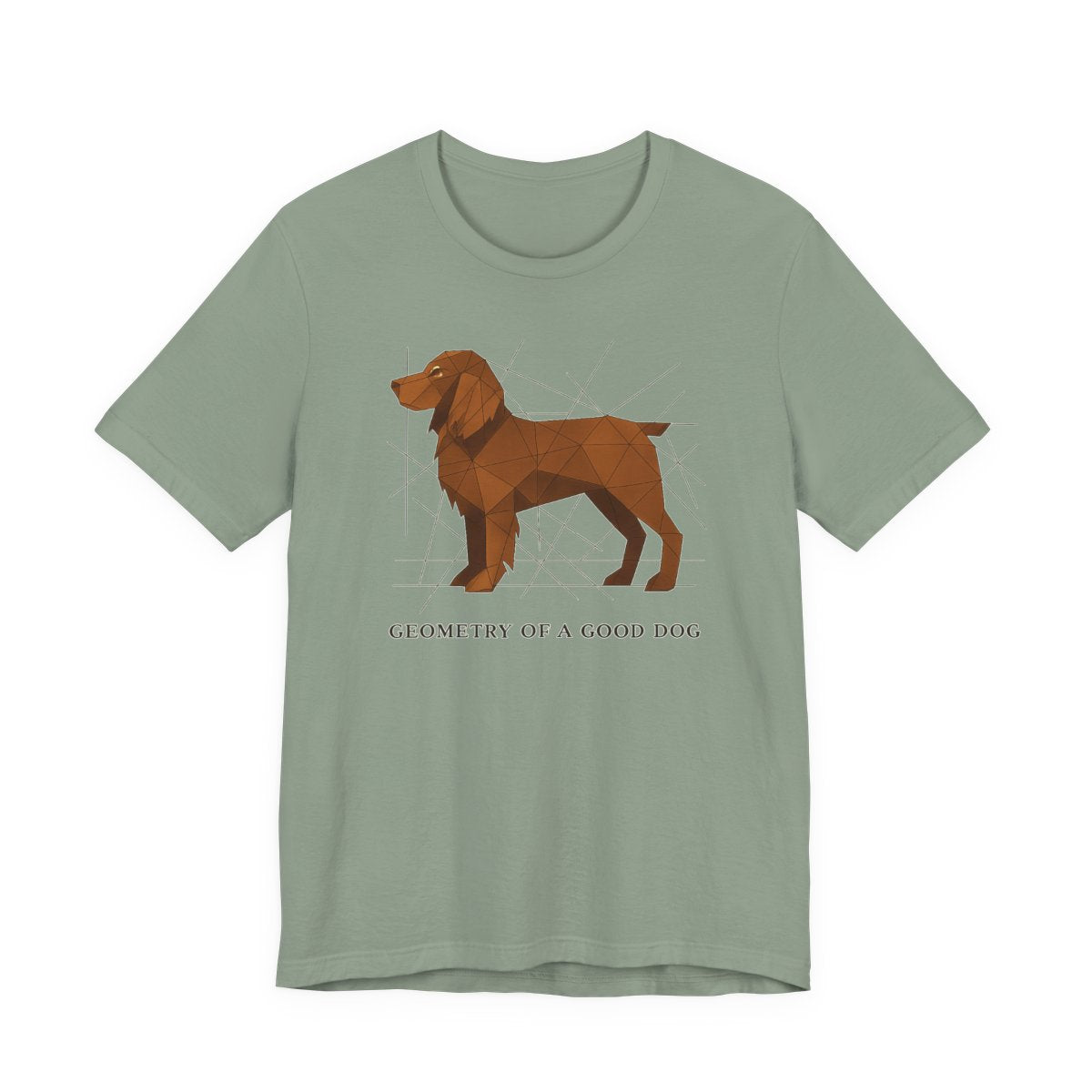Boykin Spaniel Geometry of a Good Dog T-shirt