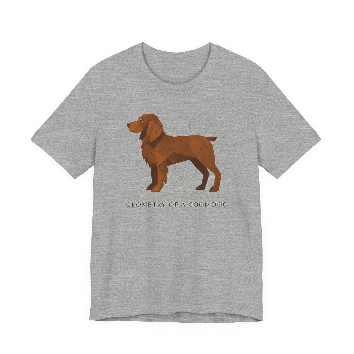 Boykin Spaniel Geometry of a Good Dog T-shirt