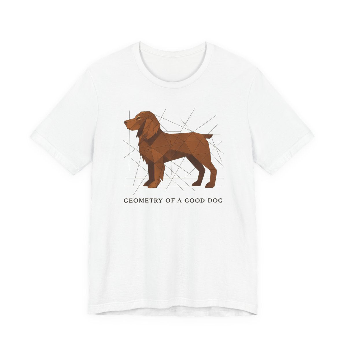 Boykin Spaniel Geometry of a Good Dog T-shirt