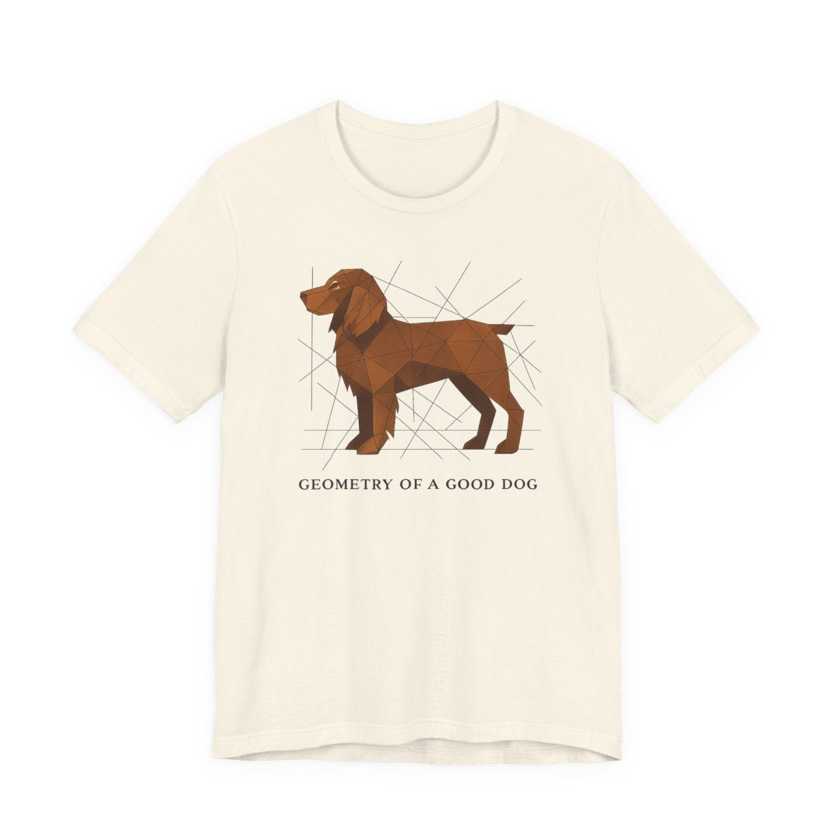 Boykin Spaniel Geometry of a Good Dog T-shirt