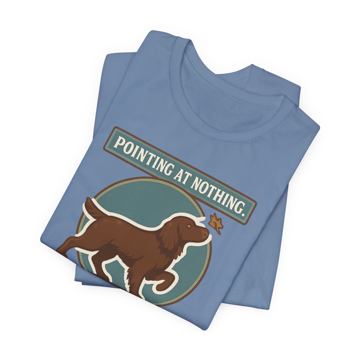 Boykin Spaniel Pointing at Nothing Again T-shirt