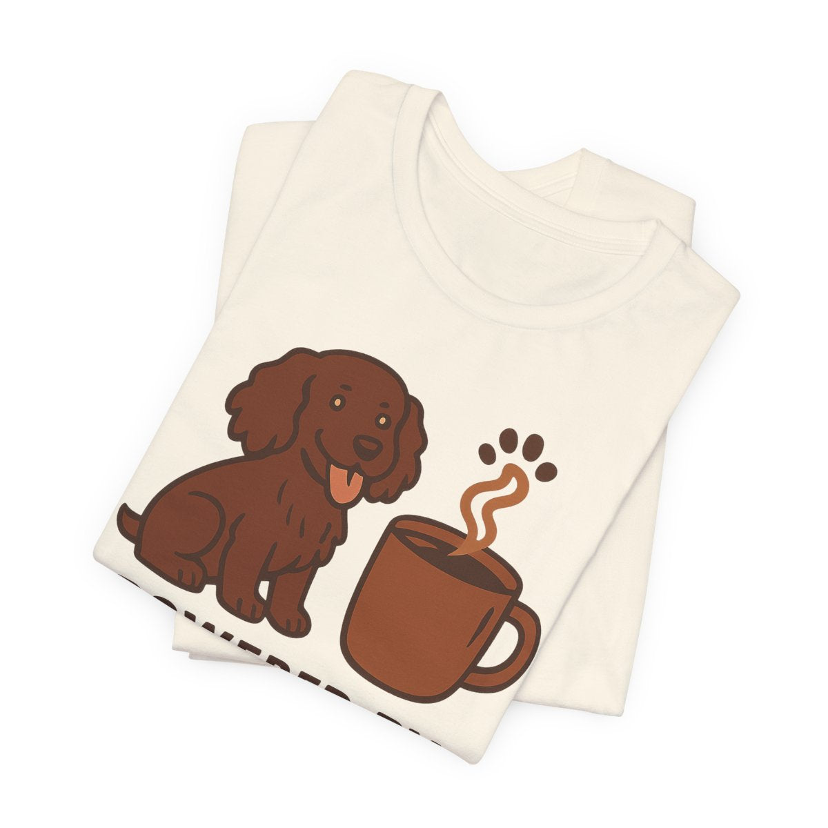 Boykin Spaniel Powered by Boykin & Coffee T-shirt