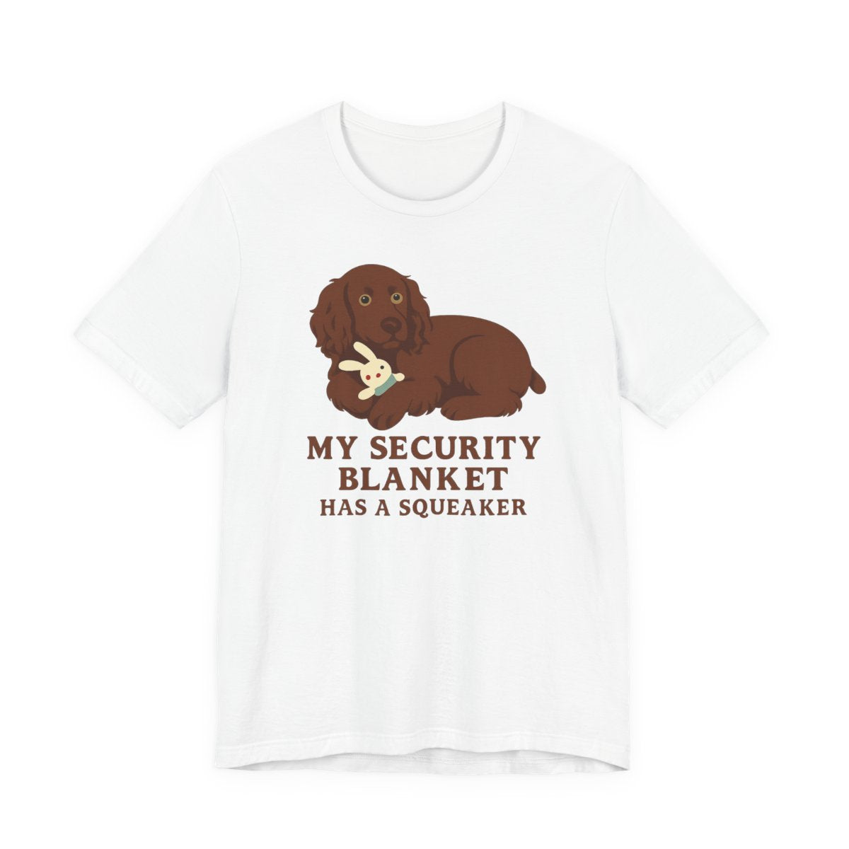 Boykin Spaniel Security Blanket Has a Squeaker T-shirt