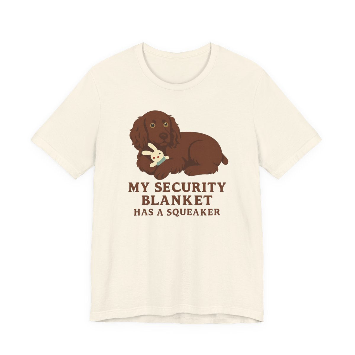Boykin Spaniel Security Blanket Has a Squeaker T-shirt